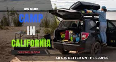Golden State Car Camping: Your Ultimate California Adventure Guide