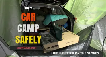 Safe Car Camping Tips: Essential Guide for a Secure Outdoor Adventure