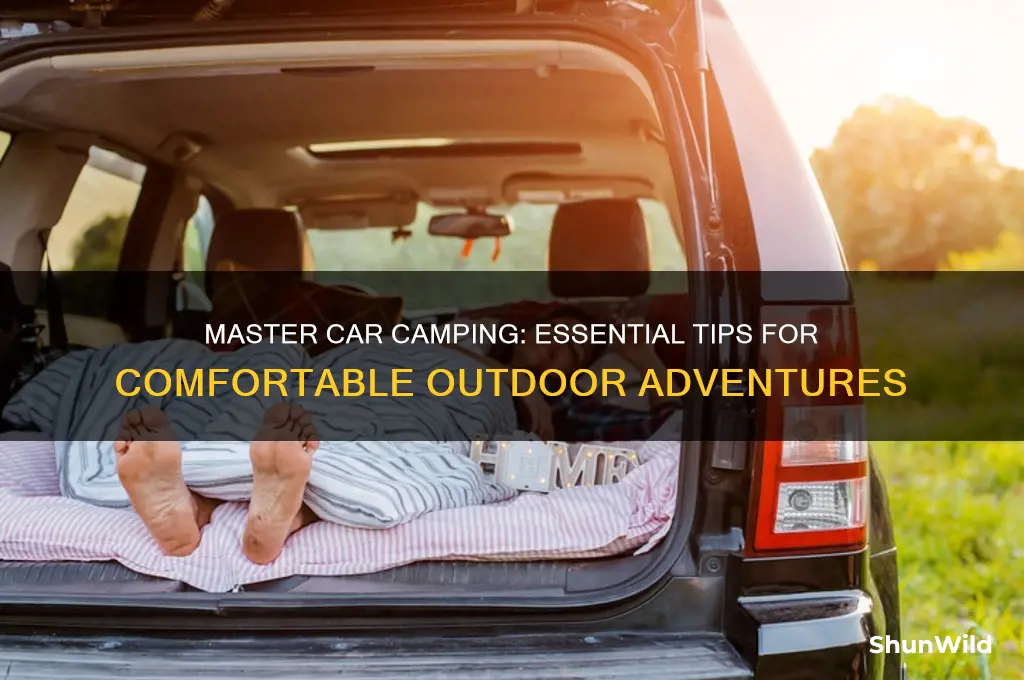 how to car camp