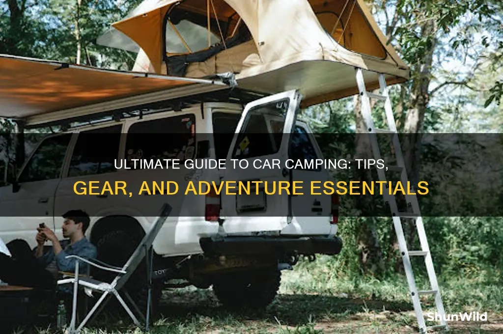 how to car camping