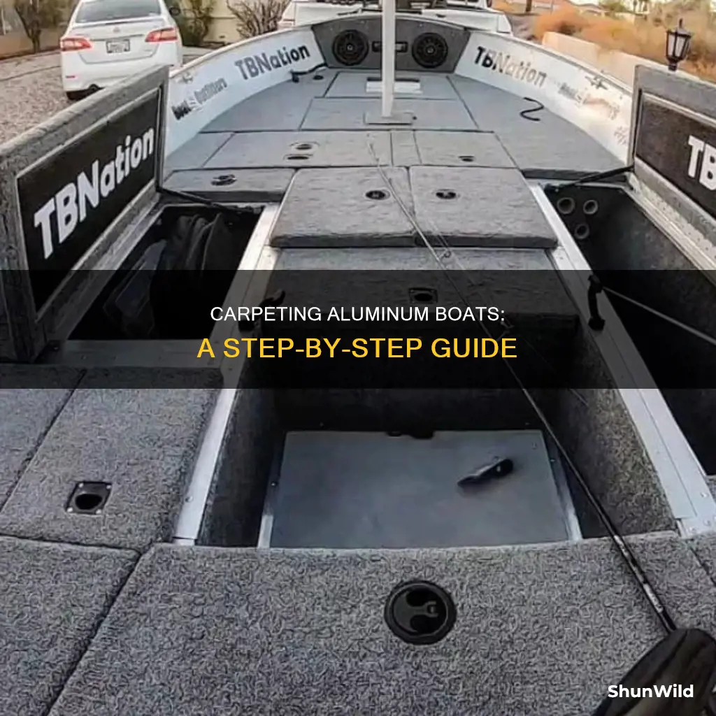 how to carpet a aluminum boat