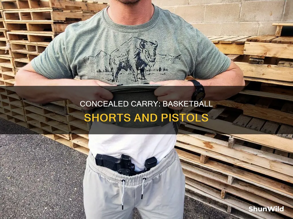 how to carry a pistool in basketball shorts