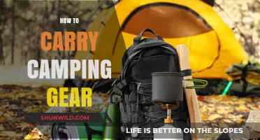 Mastering the Art of Packing: Efficiently Carrying Your Camping Gear