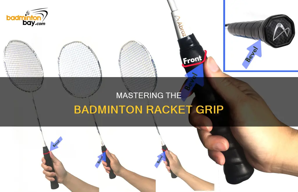 how to catch badminton racket