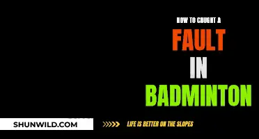 Catching Faults: Strategies for Badminton Victory