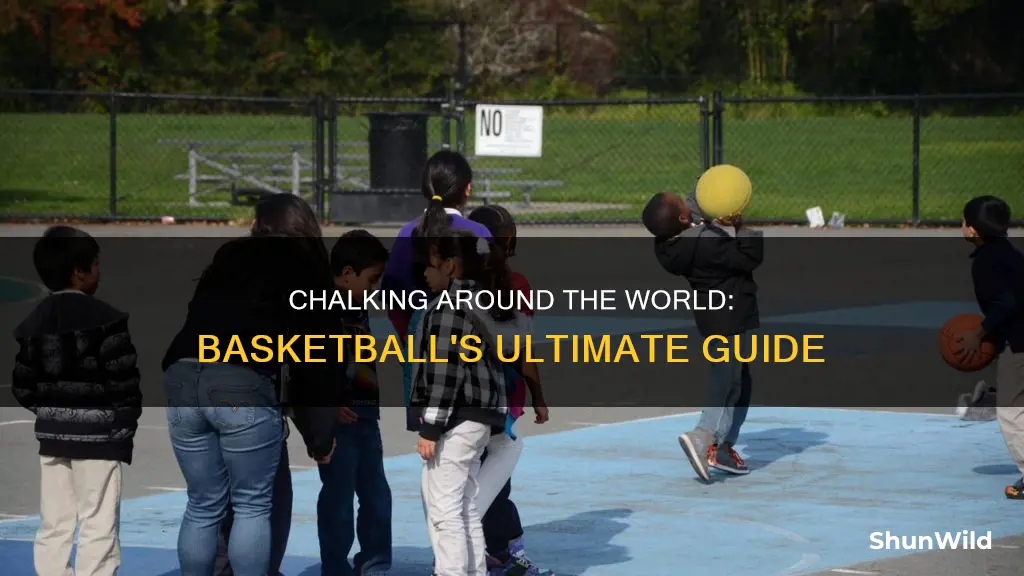 how to chalk around the world in basketball