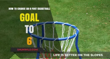 Adjusting Your Basketball Goal: 8 to 6 Feet