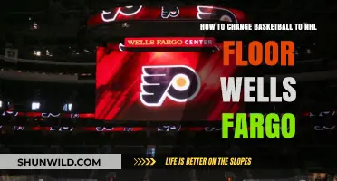 Transforming Wells Fargo Arena: Basketball to Ice Hockey