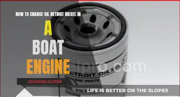 Changing Oil in a Boat: Detroit Diesel Style