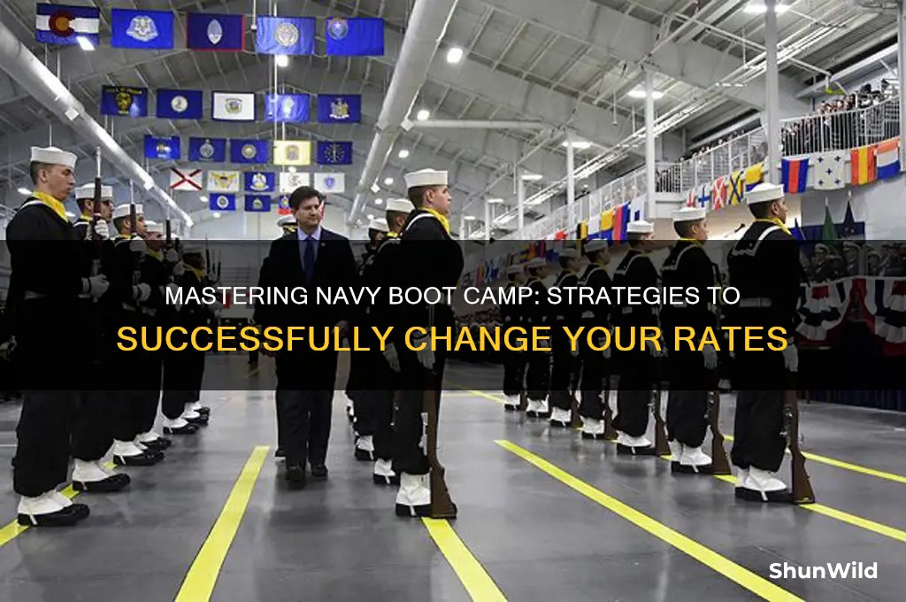 how to change rates in the navy in boot camp