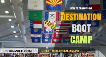 Change Boot Camp Save Destination: A Step-by-Step Guide for Mac Users