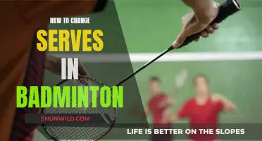 Mastering the Art of Changing Serves in Badminton