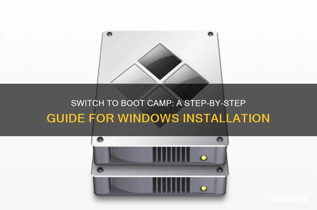 how to change to boot camp