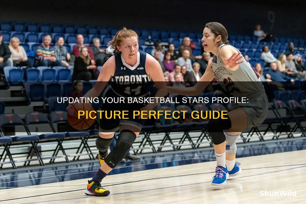how to change your profile picture on basketball stars