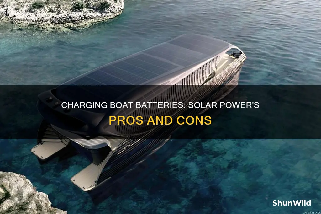 how to charge boat batteries with solar