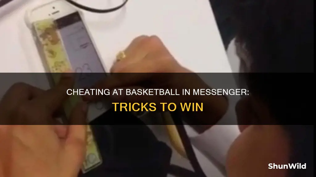how to cheat basketball in messenger