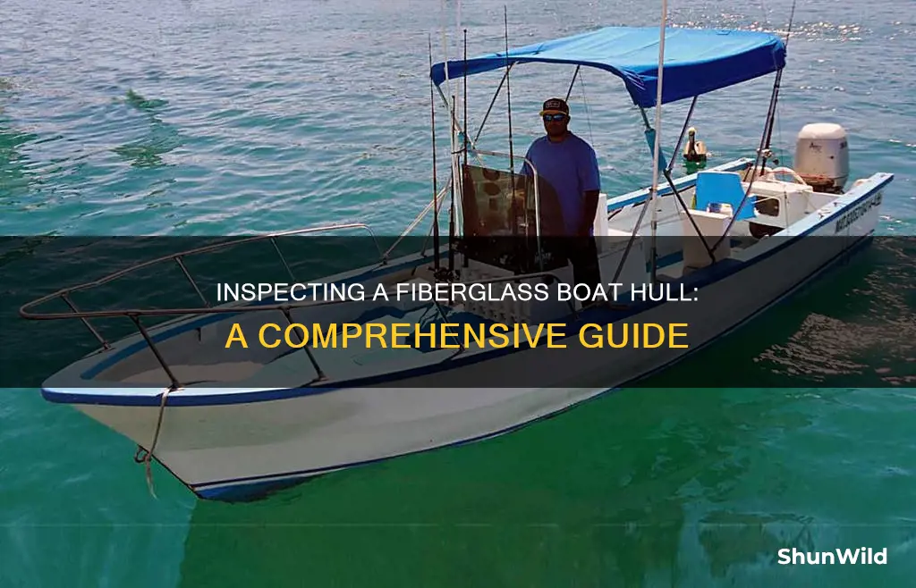 how to check a fiberglass boat hull