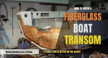 Inspecting a Fiberglass Boat Transom: A Comprehensive Guide