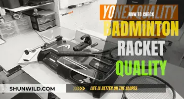 Spotting a Quality Badminton Racket: A Quick Guide