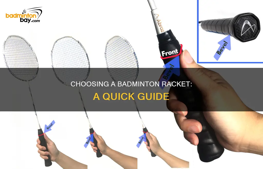 how to check badminton racket