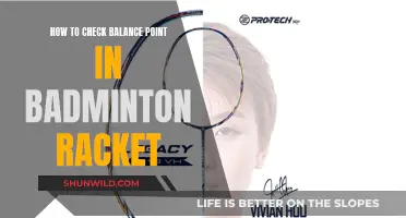 Finding the Sweet Spot: Badminton Racket Balance Point Check