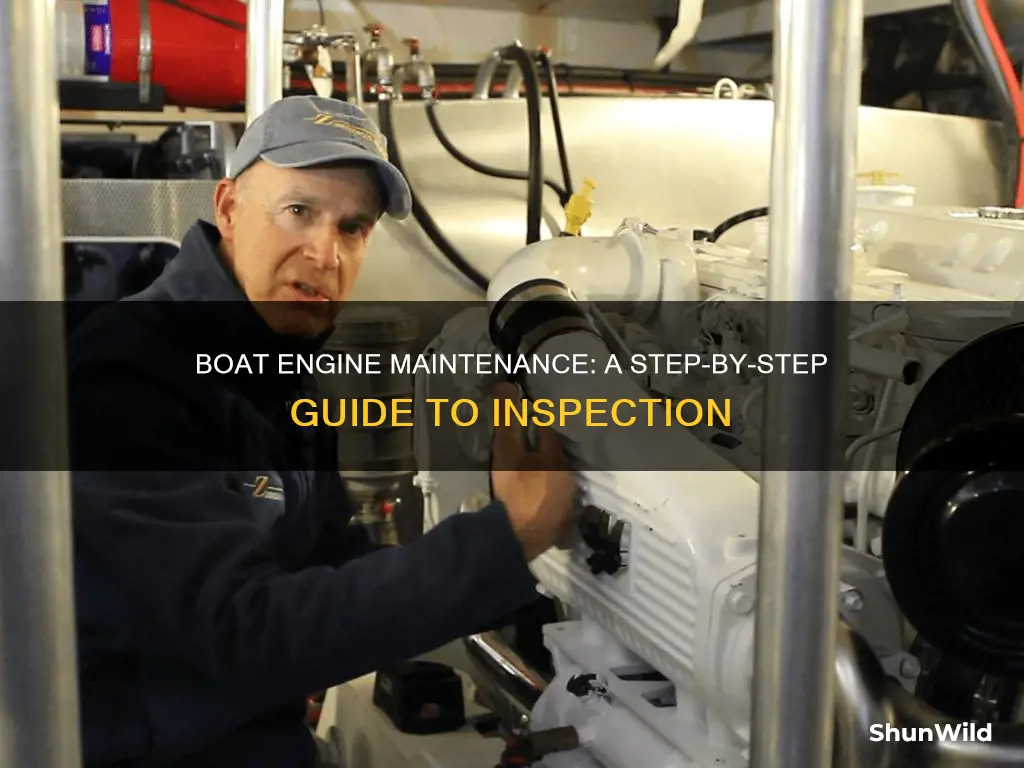 how to check boat engine