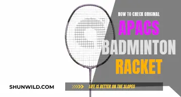 Authenticating Apacs Rackets: Spotting the Real Deal