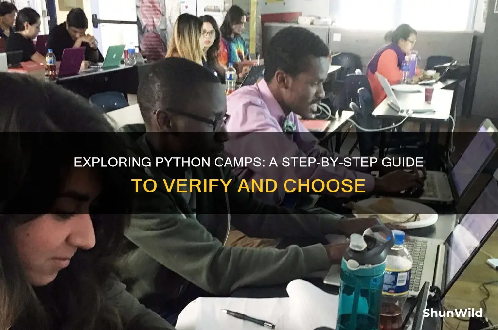 how to check python camps