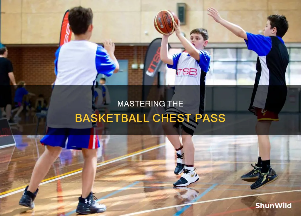 how to chest pass a basketball
