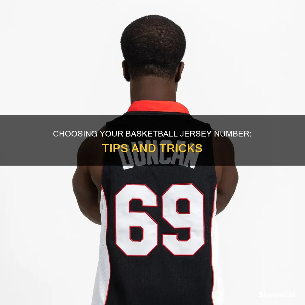 how to choose a basketball number