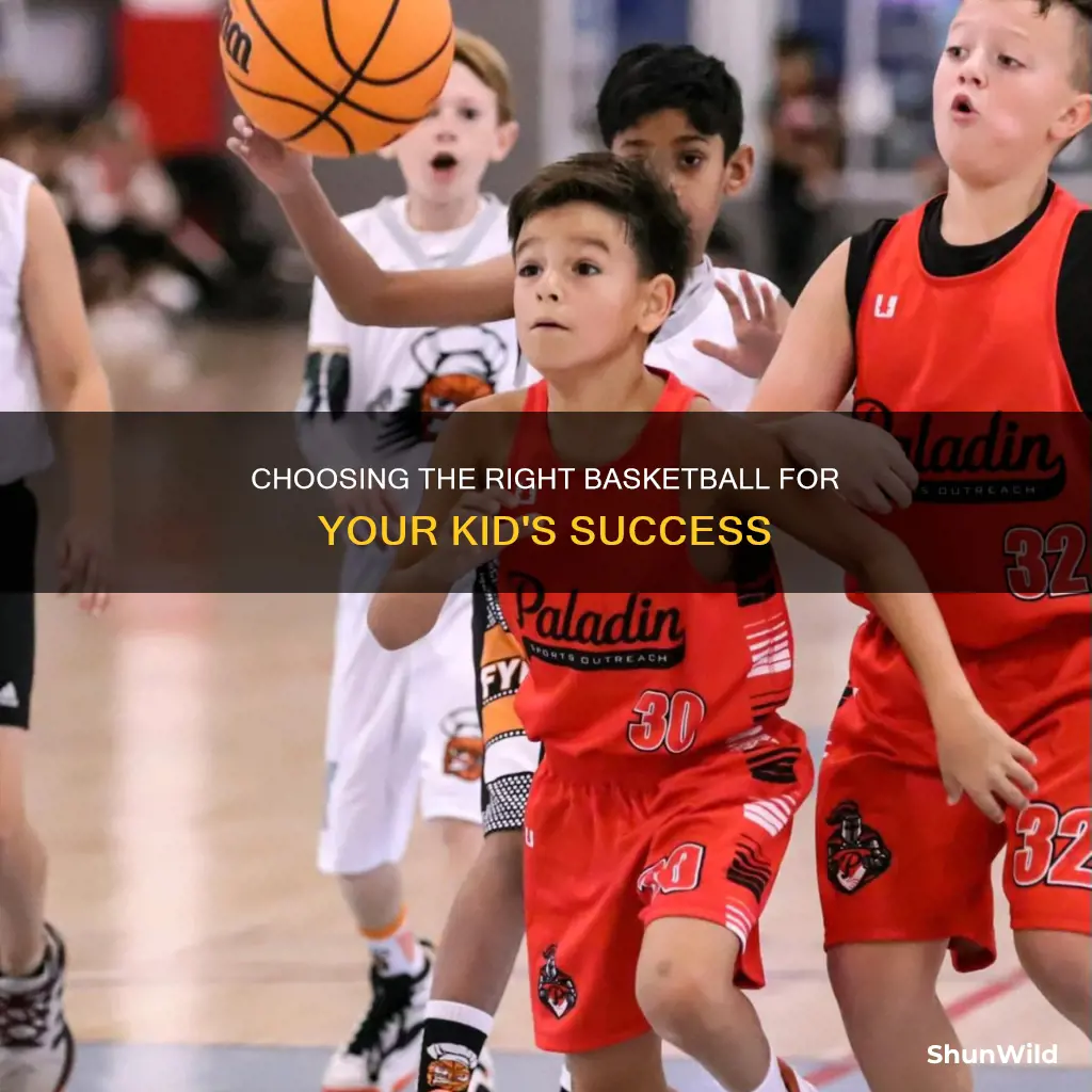 how to choose a kids basketball