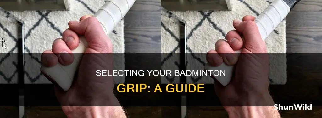 how to choose badminton racket grip size
