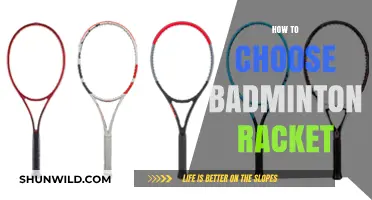 Pick Your Badminton Racket: A Guide