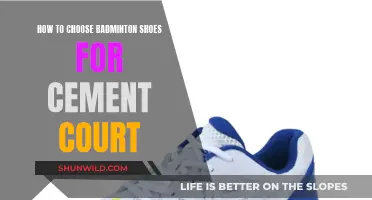 Badminton Shoes for Cement Courts: Picking the Right Pair