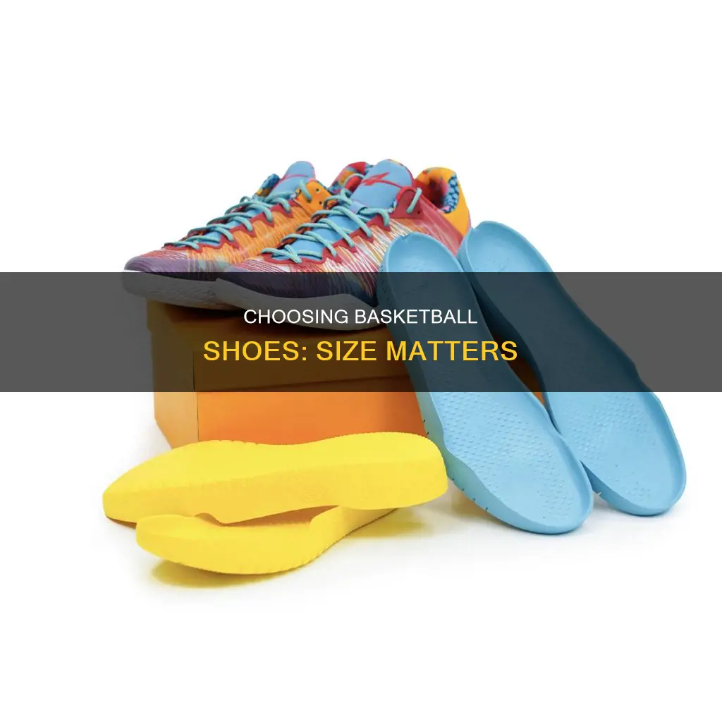 how to choose basketball shoes size