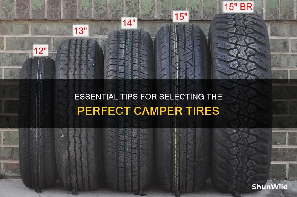 how to choose camper tires