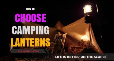 Brighten Your Outdoor Adventures: A Guide to Choosing Camping Lanterns