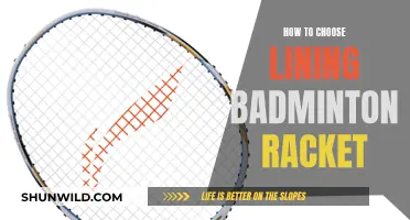 Choosing the Right Badminton Racket: Lining Guide