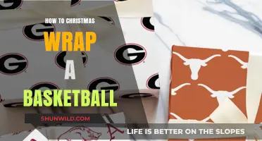 Creative Christmas Wrapping: Basketball Edition