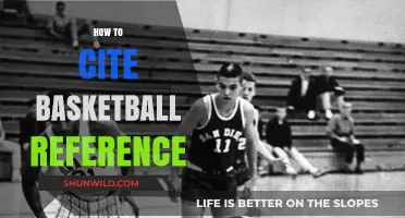 Citing Basketball Reference: A Quick Guide