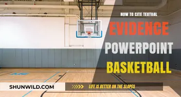 Citing Textual Evidence: Basketball Edition