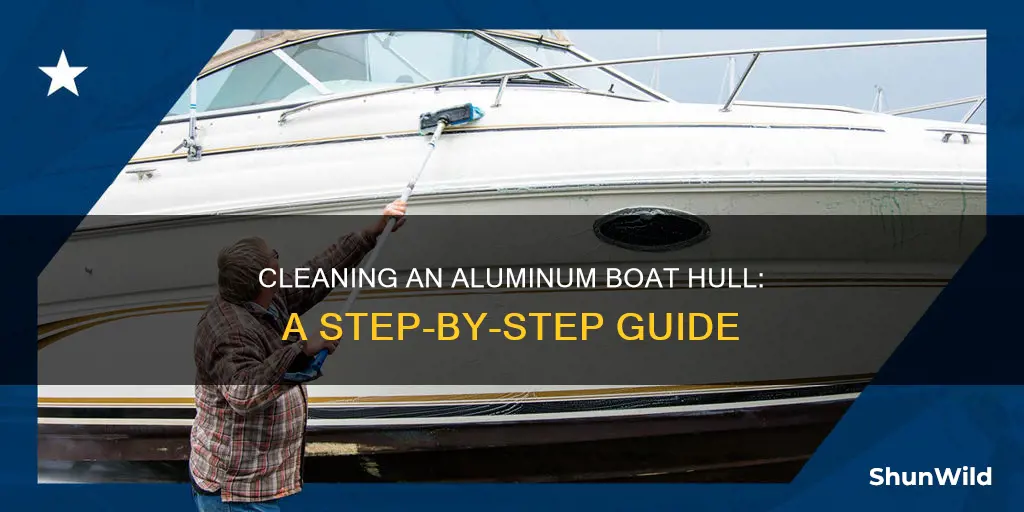 how to clean a aluminum boat hull