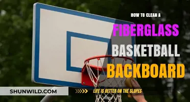 Cleaning Fiberglass Basketball Backboards: Tips for Sparkling Results