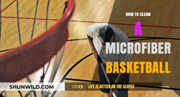 The Best Way to Clean Your Microfiber Basketball