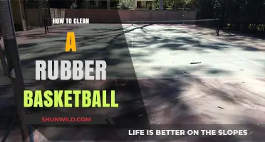 Cleaning Your Rubber Basketball: A Step-by-Step Guide