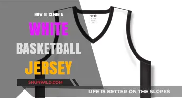 Effective Ways to Clean Your White Basketball Jersey