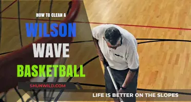 The Best Way to Clean Your Wilson Wave Basketball