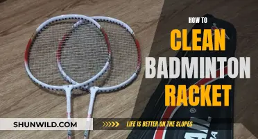 Maintain Your Badminton Racket: A Cleaning Guide