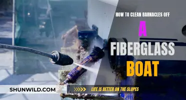 Effective Barnacle Removal from Fiberglass Boats