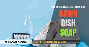 Cleaning Basketball Shoes: Dawn Dish Soap Method